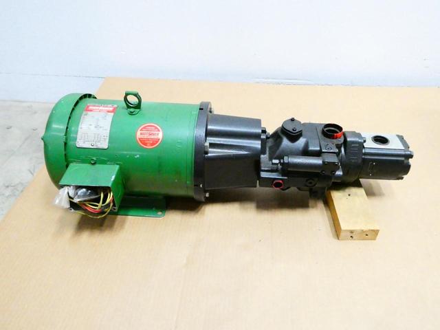 PARKER 3349111056 PGP511A0280C GEAR PUMP WITH MOTOR 5HP 208-230/460V-AC