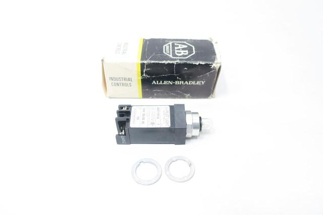 ALLEN BRADLEY 800T-PS16 CLEAR PILOT LIGHT 120V-AC SMALL W/O CAP