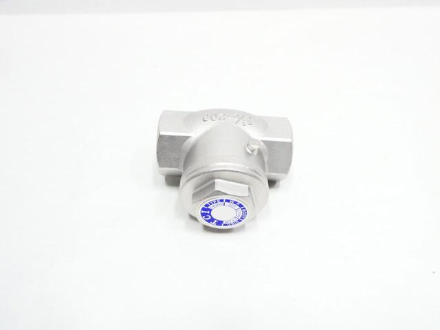 TCI 1-1/2-200 SWING CHECK VALVE STAINLESS 1-3/4IN THREADED
