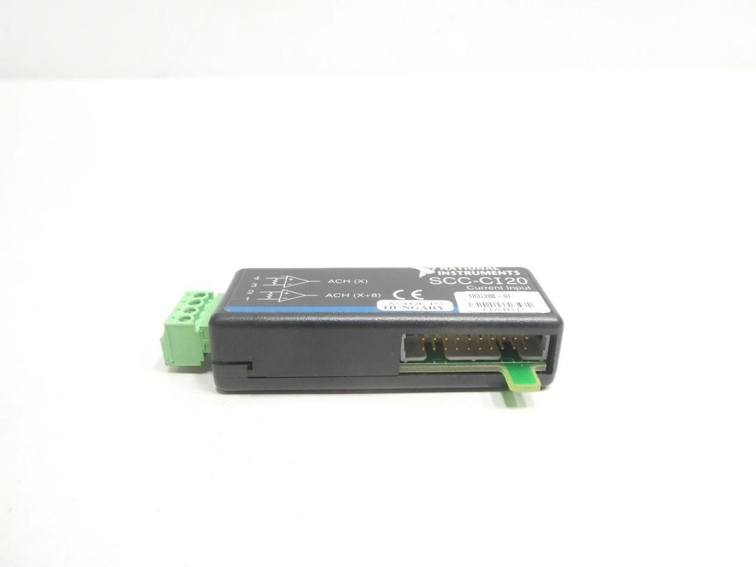 NATIONAL INSTRUMENTS SCC-CI20 CURRENT INPUT MODULE
