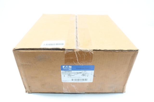 BOX OF 5 CROUSE HINDS LT20045G GROUNDING CONNECTOR 2IN