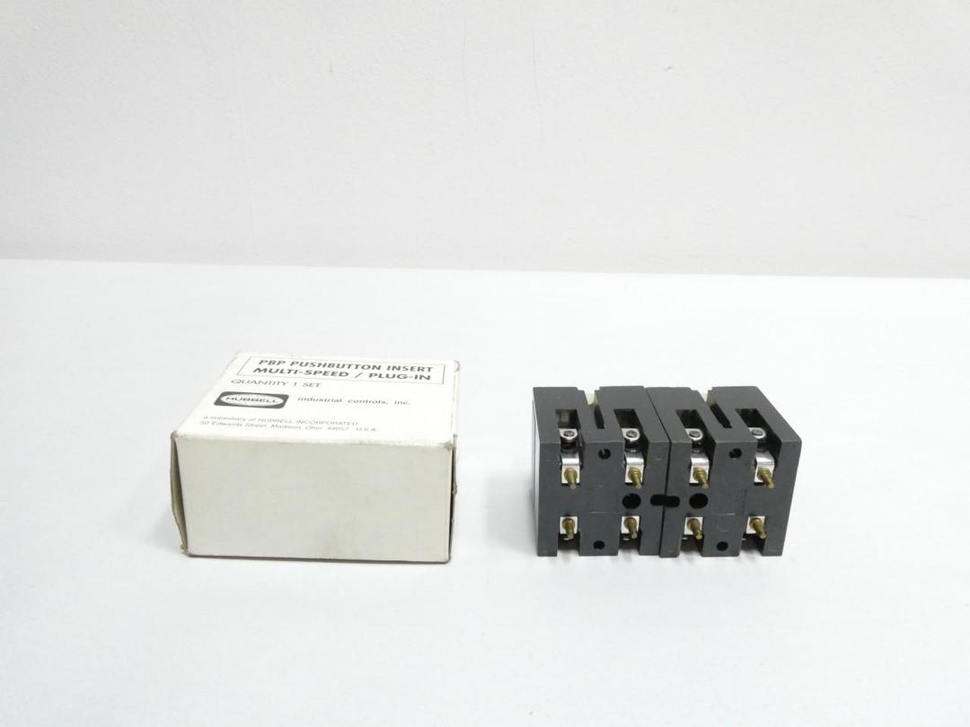 HUBBELL MS2 MULTI-SPEED/PLUG-IN PBP PUSHBUTTON 120/240/480V-AC 125/250V-DC