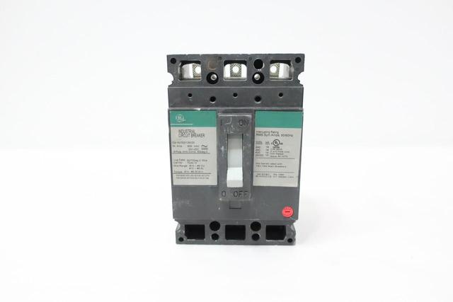 GENERAL ELECTRIC GE TED136030 MOLDED CASE CIRCUIT BREAKER 3P 30A 600V-AC 250V-DC