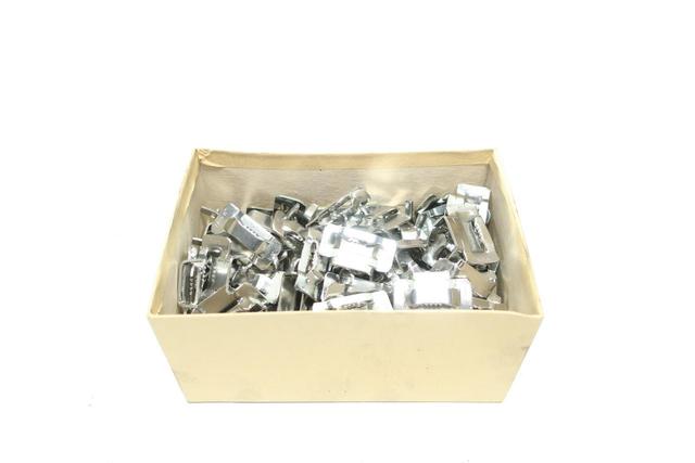 BOX OF 100 BAND-IT C25699 EAR-LOKT BUCKLES 3/4IN STAINLESS