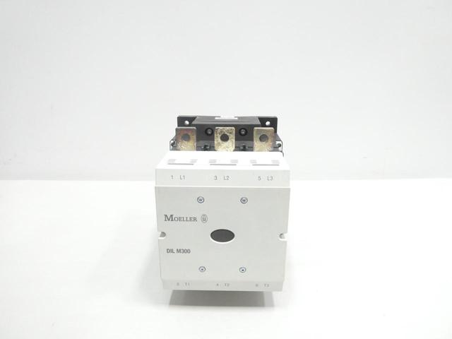 MOELLER DILM300/22(RA250) CONTACTOR 110-250V-AC/DC 400A AMP 250HP