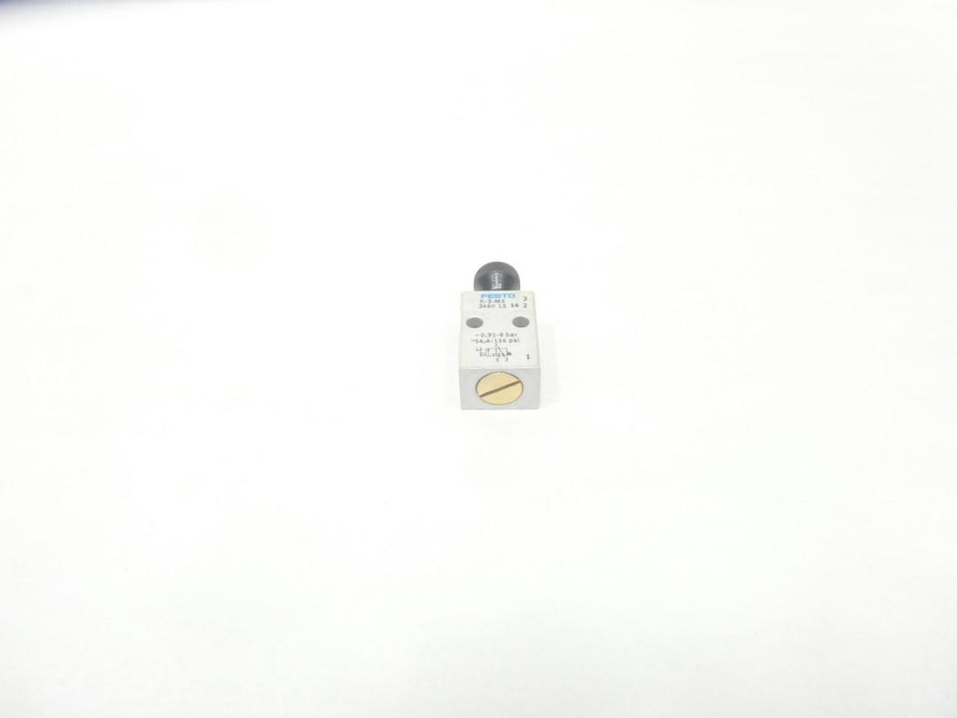 FESTO K-3-M5 3660 PUSHBUTTON VALVE 116PSI