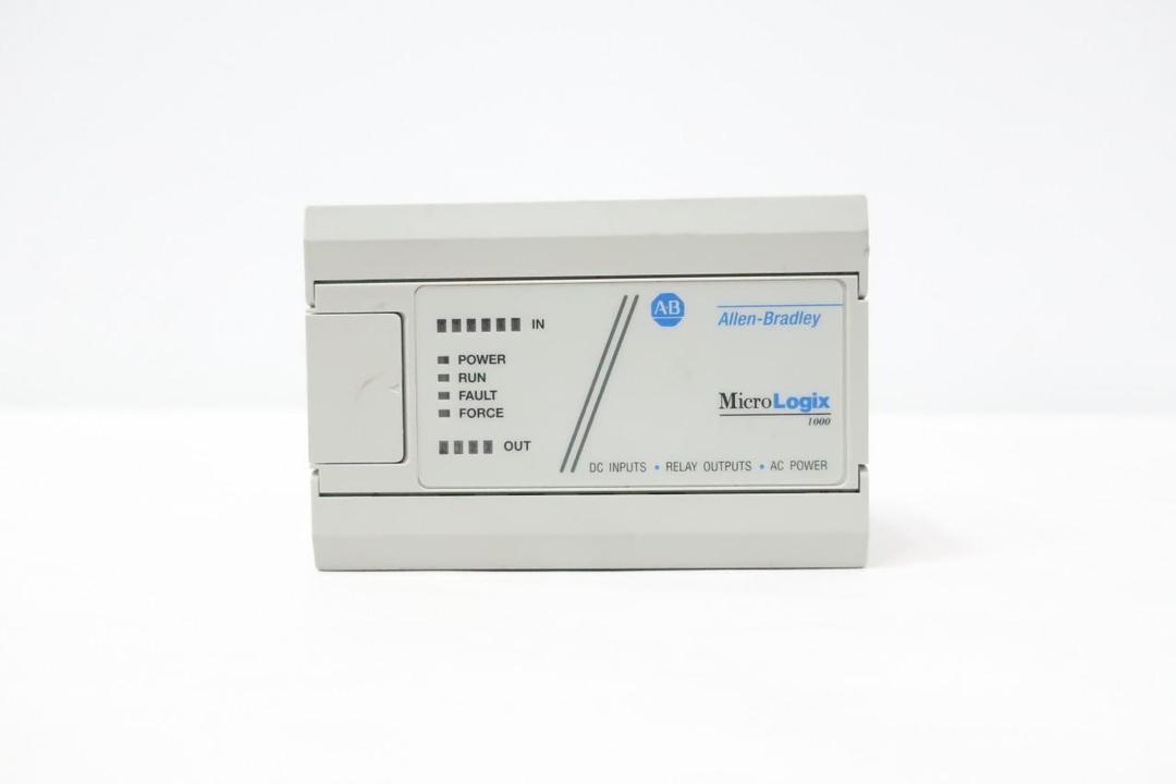ALLEN BRADLEY 1761-L10BWA CONTROLLER MODULE MICROLOGIX 1000 SER F