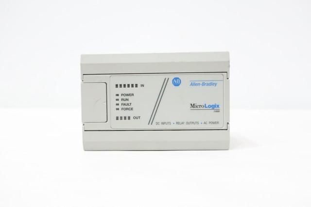 ALLEN BRADLEY 1761-L10BWA CONTROLLER MODULE MICROLOGIX 1000 SER F