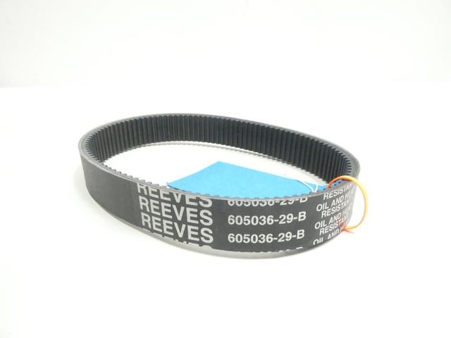 REEVES 605036-29-B COGGED V-BELT 27-1/2IN 1-3/8IN