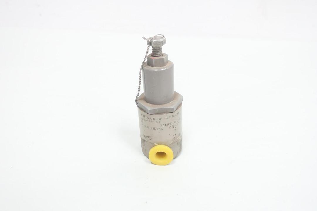 CIRCLE SEAL 5559A-2PP-54 THREADED RELIEF VALVE 1/4IN NPT