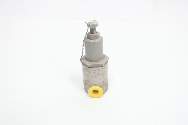 CIRCLE SEAL 5559A-2PP-54 THREADED RELIEF VALVE 1/4IN NPT