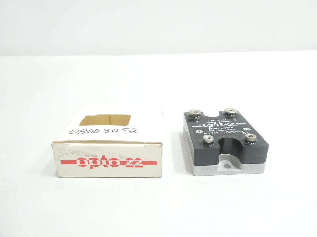 OPTO 22 240D10 SOLID STATE RELAY 3-32V-DC