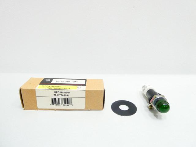 GENERAL ELECTRIC GE 116B6708G42G52G4 INDICATING LIGHT GREEN 48V-DC