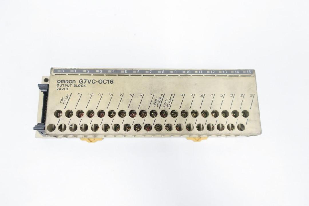 OMRON G7VC-OC16 OUTPUT BLOCK 24V-DC