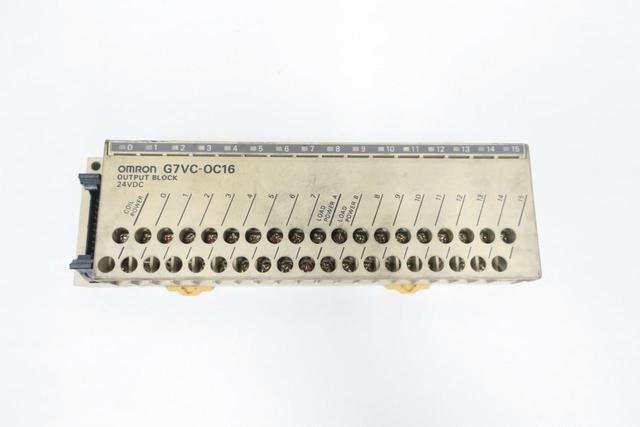 OMRON G7VC-OC16 OUTPUT BLOCK 24V-DC