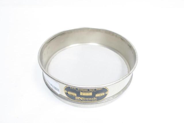 NEWARK 200 8IN STANDARD TESTING SIEVE 0.0029IN