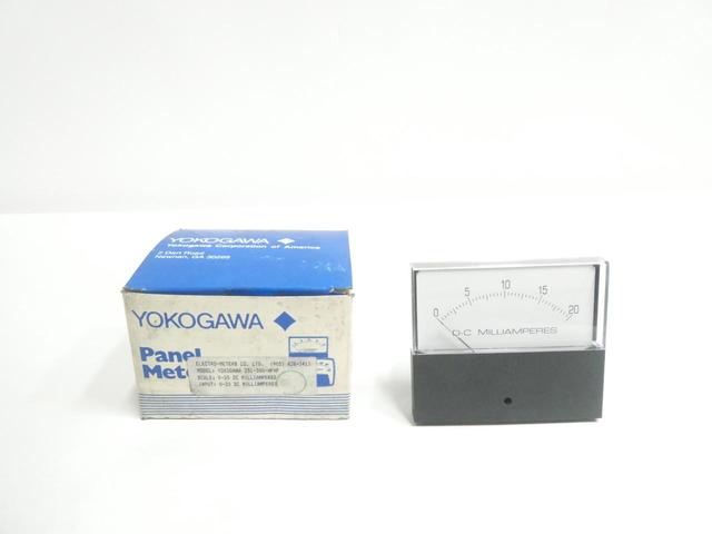 YOKOGAWA 251-300-HFHF AMMETER 0-20A AMP