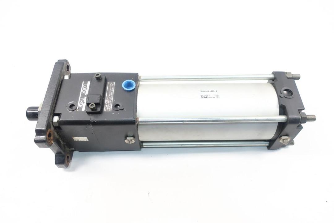SMC CDLAFN100-200-D DOUBLE ACTING PNEUMATIC CYLINDER 100MM 200MM 1MPA