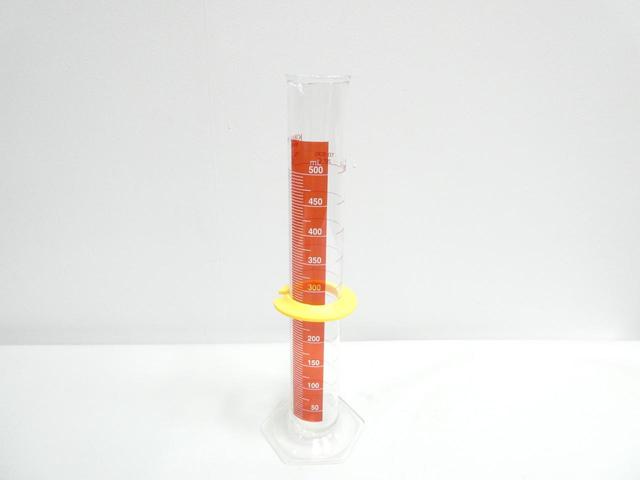 KIMBLE 20024-D RED STRIPE GRADUATED CYLINDER 0-500ML