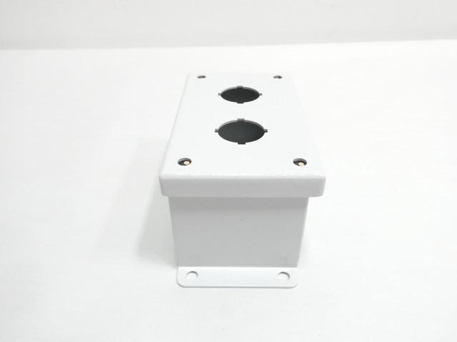 RITTAL PB 8017646 PUSHBUTTON ENCLOSURE 5-3/4IN 3-1/4IN 2-3/4IN