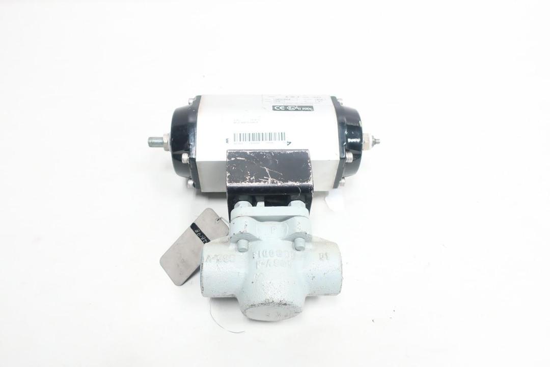 XOMOX 0366SE XS012-D00-B PNEUMATIC IRON THREADED PLUG VALVE 1IN NPT 300