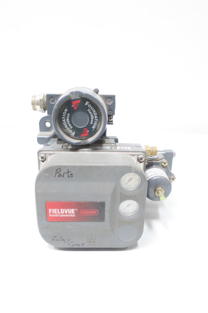 FISHER DVC6010F FIELDVUE ELECTRO-PNEUMATIC VALVE POSITIONER 30V-DC