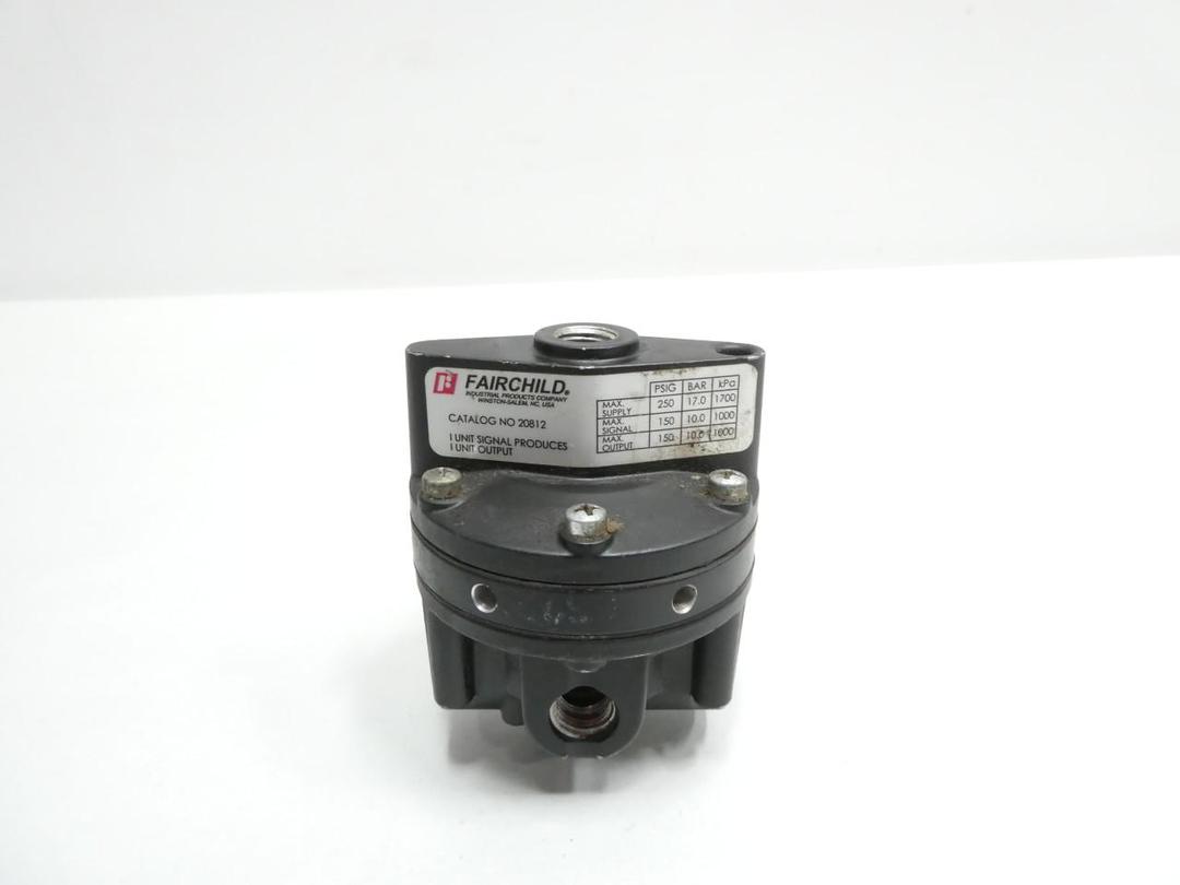 FAIRCHILD 20812 HIGH CAPACITY VOLUME BOOSTER 1/4IN 250PSI