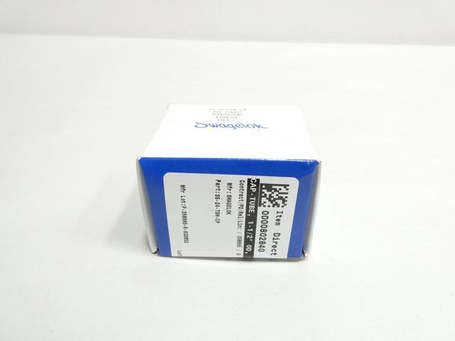 SWAGELOK SS-24-TSW-CP STAINLESS SOCKET WELD CAP 1-1/2IN