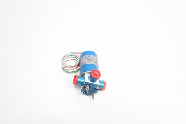 TEQCOM M443W2DFS-LT-36 PNEUMATIC SOLENOID VALVE 24V-DC 30PSI 1/4IN NPT