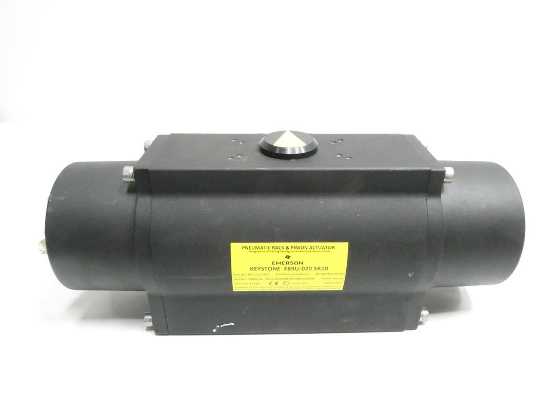 KEYSTONE F89U-020 SR10 PNEUMATIC RACK & PINION VALVE ACTUATOR