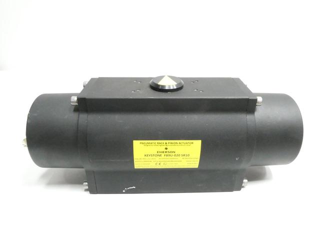 KEYSTONE F89U-020 SR10 PNEUMATIC RACK & PINION VALVE ACTUATOR