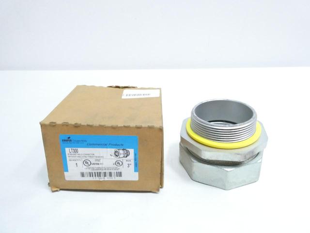CROUSE HINDS LT300 STRAIGHT MALE CONNECTOR 3IN
