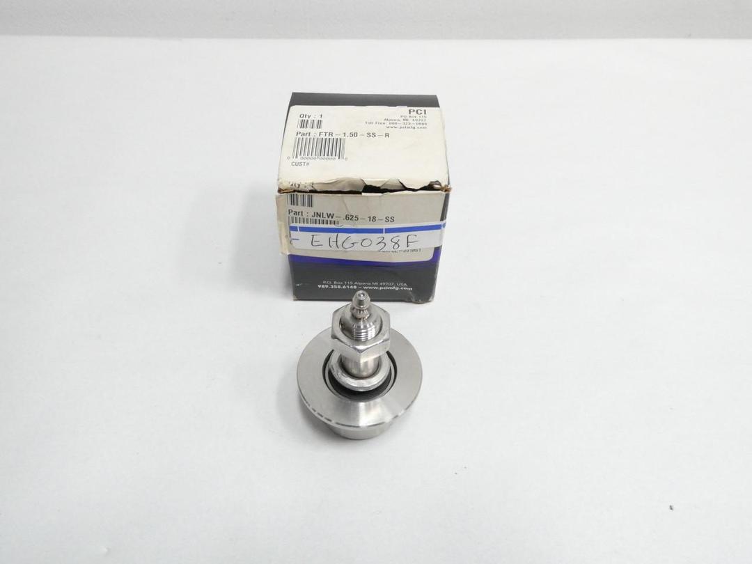 PCI MANUFACTURING FTR-1.50-SS-R FLANGED TRACK ROLLER