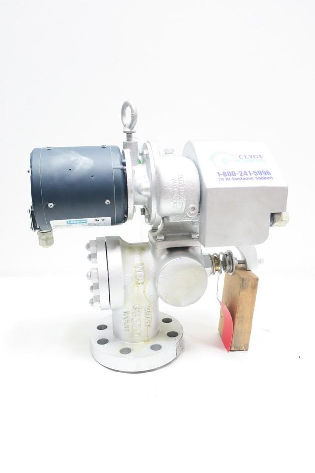 CLYDE BERGEMANN BSC.1.5 SC.WCB.ASY ELECTRIC STEEL FLANGED CONTROL VALVE 1-1/2IN