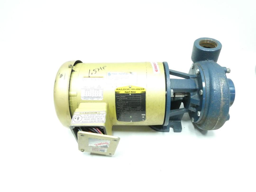 PRICE PUMP CD150AI-375 T6A 1.5X2-5 IRON CENTRIFUGAL PUMP 25GPM 1.5HP 230/460V-AC