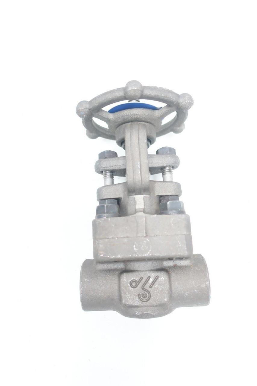 DSI 4121 A8-18 MANUAL STEEL THREADED WEDGE GATE VALVE 1/2IN NPT 800