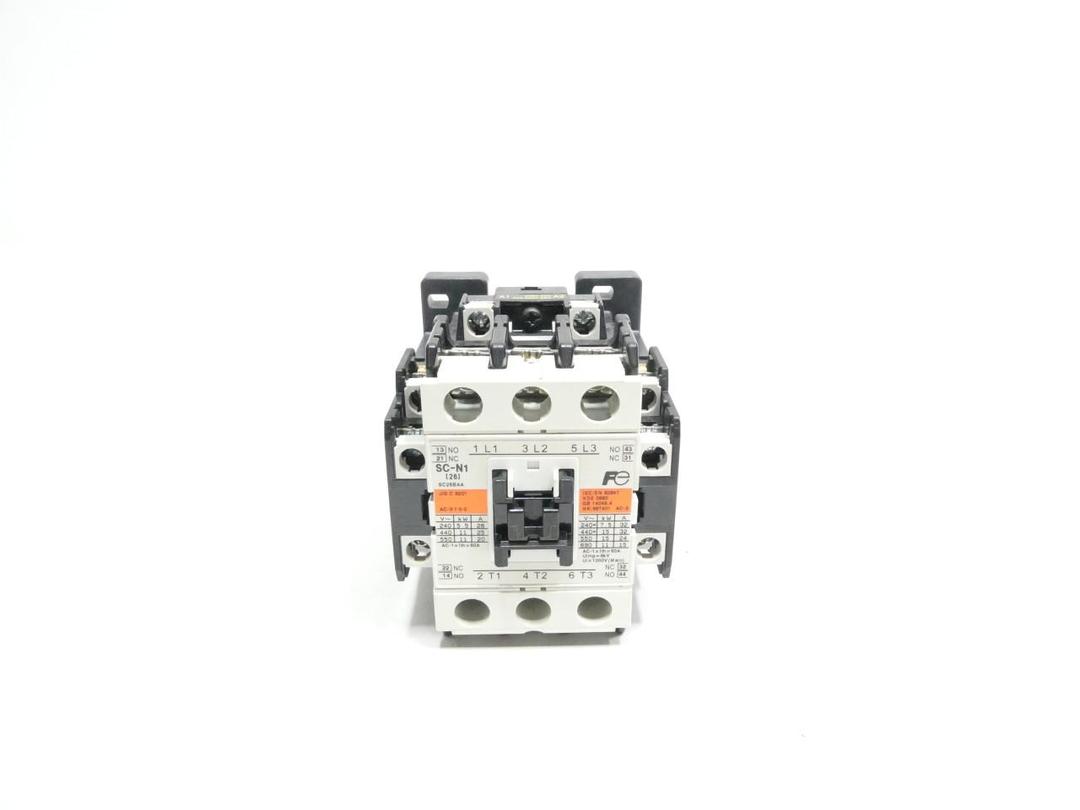 FUJI ELECTRIC SC-N1 3NC0T AC CONTACTOR 200-220V-AC 50A AMP 25HP