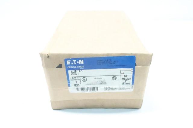 BOX OF 2 CROUSE HINDS LR67 SA CONDUIT OUTLET BODY 2IN