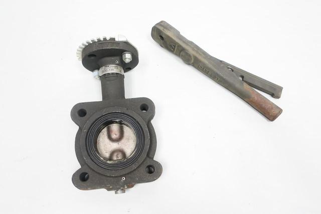 TRW 3140-AMI MANUAL STEEL WAFER BUTTERFLY VALVE 2-1/2IN 175
