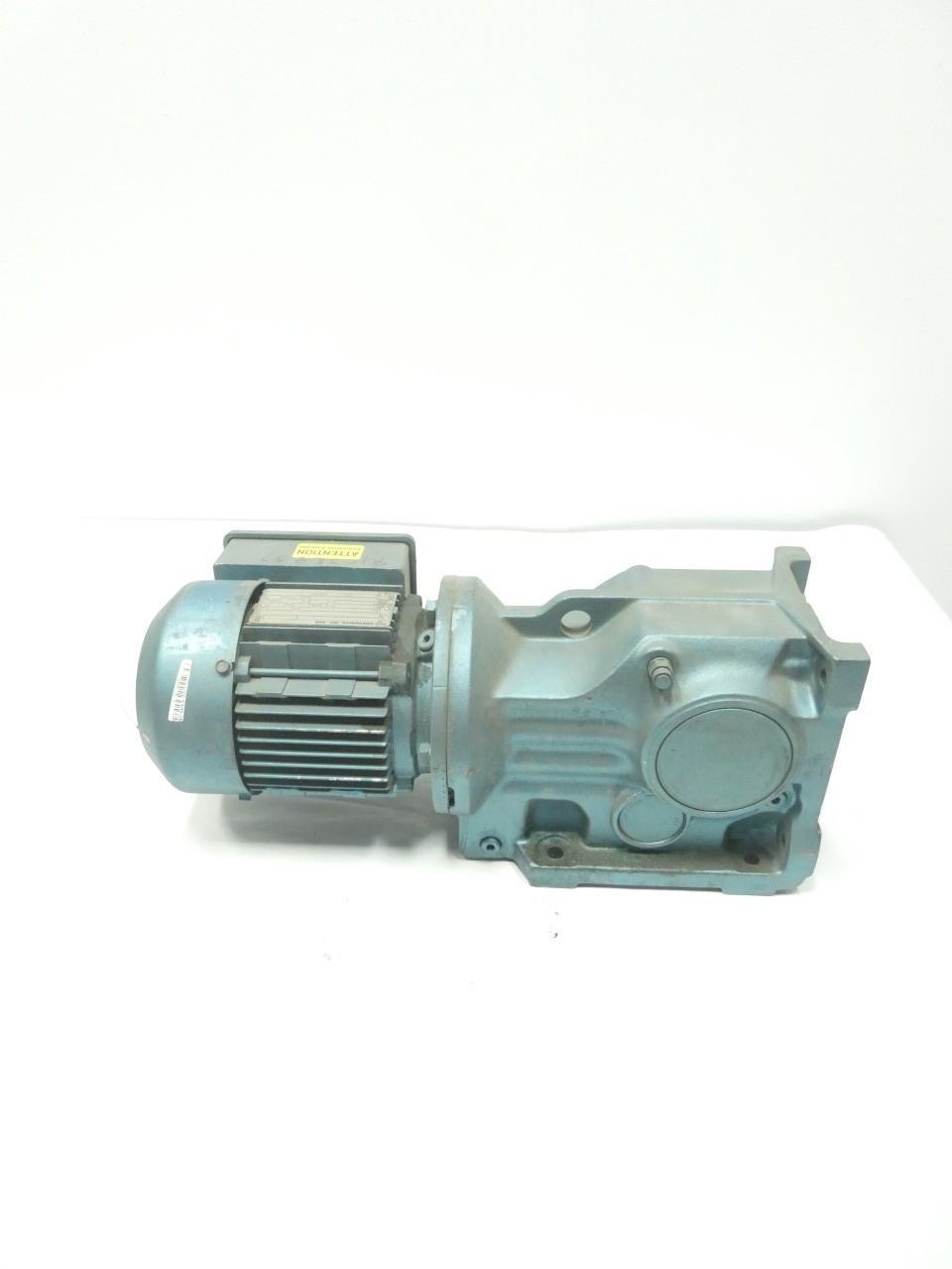 SEW EURODRIVE DFT71D4 K47DT71D4 GEARMOTOR 16RPM 3PH 1/2HP 230/460V-AC