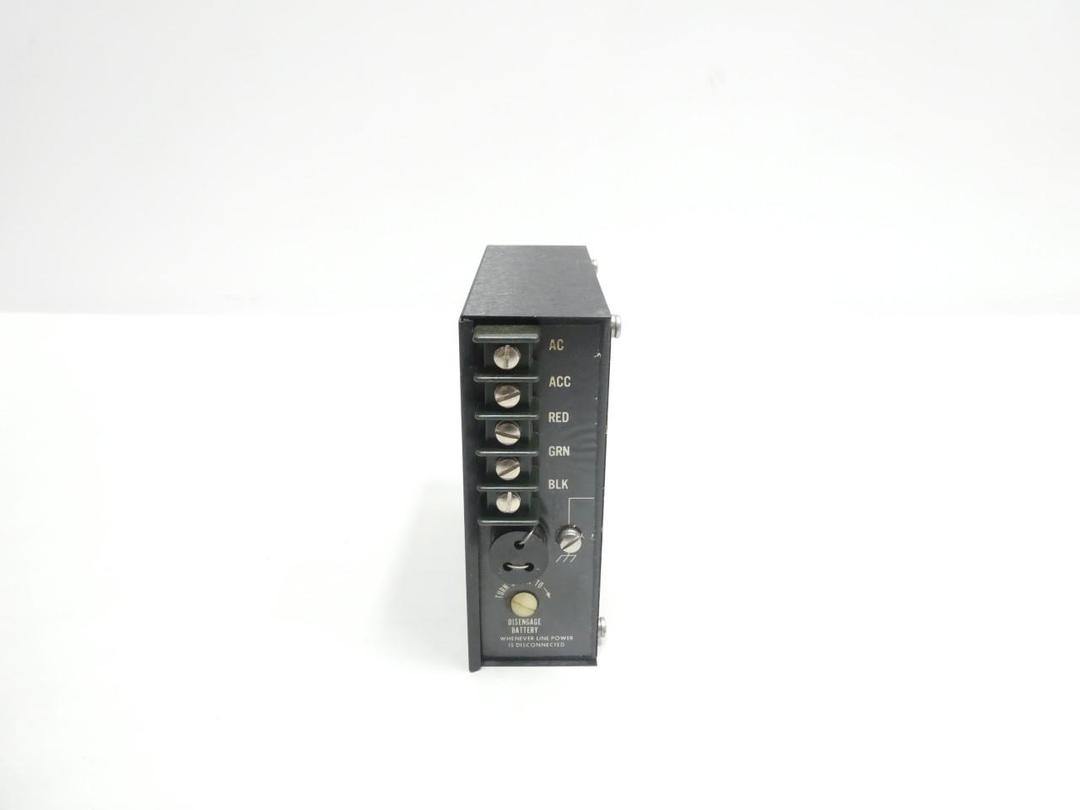 BELL & HOWELL 381292-13 POWER SUPPLY W/ BATTERY BACK UP 105/125VAC 160MA 18.5VDC