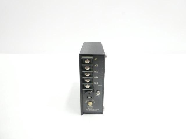 BELL & HOWELL 381292-13 POWER SUPPLY W/ BATTERY BACK UP 105/125VAC 160MA 18.5VDC