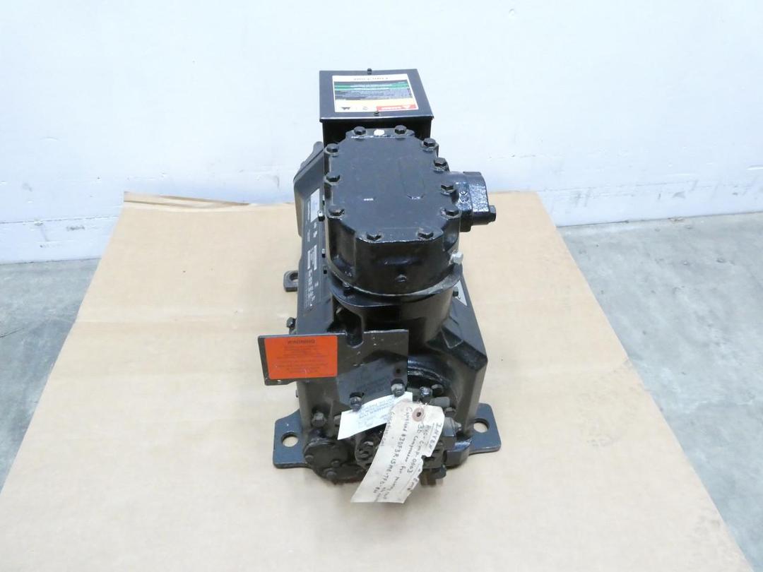 COPELAND DISCUS 3DF3R15ME-TFD-800 SEMI-HERMETIC COMPRESSOR 3PH 460V-AC