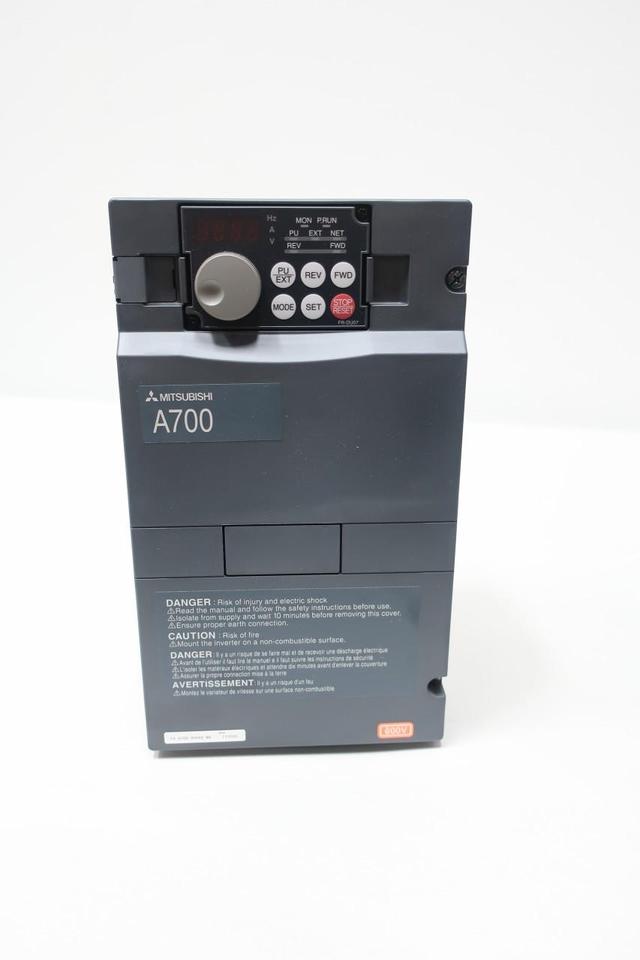 MITSUBISHI FR-A760-00040-NA AC VFD DRIVE 525-600V-AC 0.2-400HZ 525-600V-AC