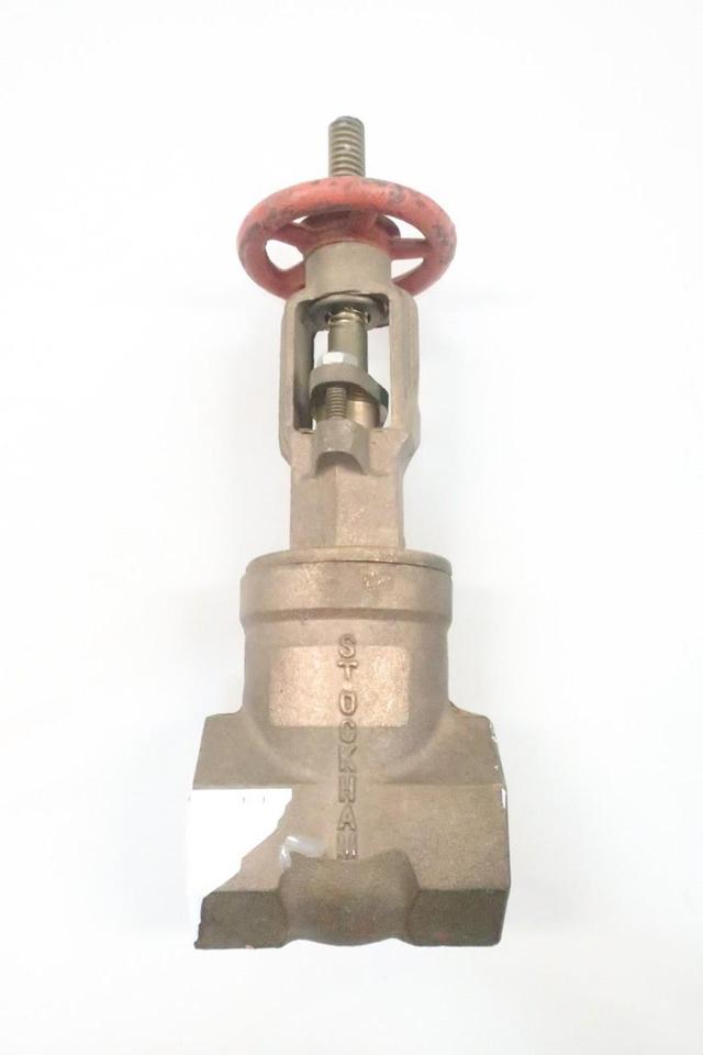 STOCKHAM B-133 MANUAL BRONZE WEDGE GATE VALVE 2IN NPT 125