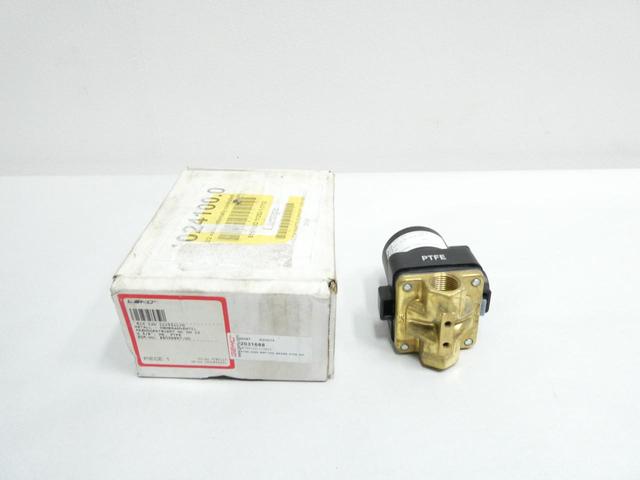 GEMU 615012D-112521 PNEUMATIC BRASS THREADED DIAPHRAGM VALVE 3/8IN NPT 7BAR