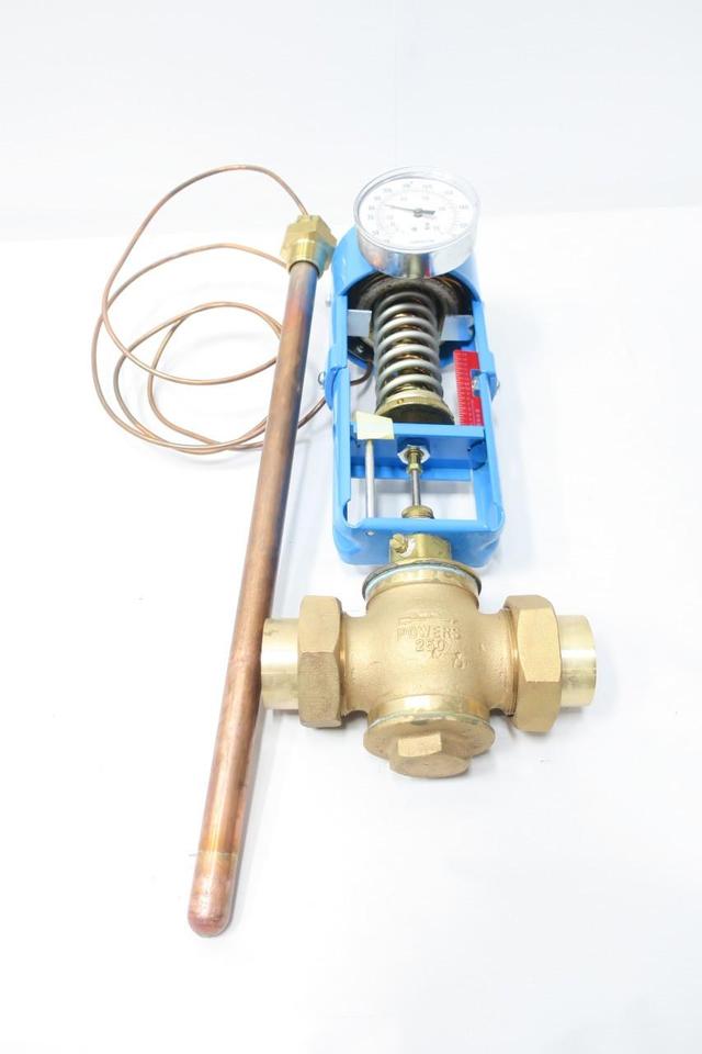 POWERS PROCESS CONTROLS 595 CD150H-C08DI02 TEMP REGULATED VALVE 1-1/2IN NPT
