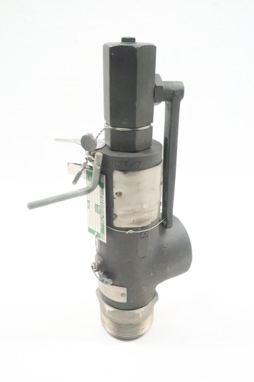 CONSOLIDATED 1995T-1-XSA1 SOCKET WELD RELIEF VALVE 3400PSI 6250CFM 3/4IN