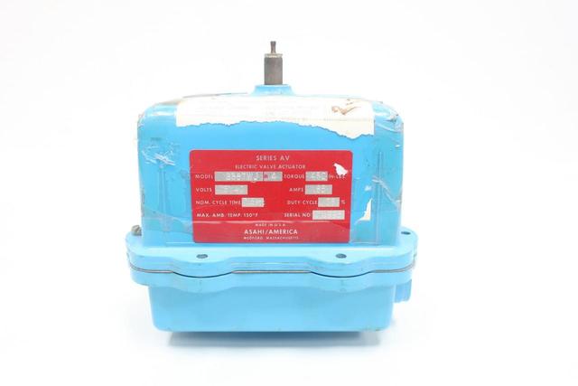 ASAHI B587WJR4 ELECTRIC VALVE ACTUATOR 115V-AC