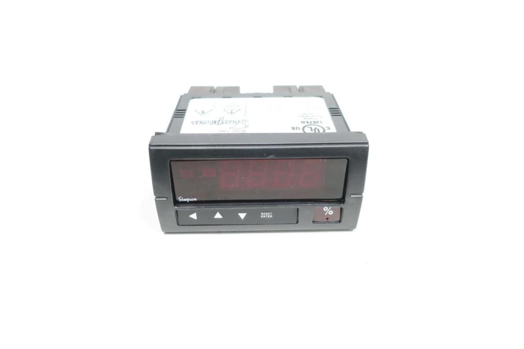 SIMPSON H340493120 RTD 3-WIRE DIGITAL TEMPERATURE CONTROLLER 85-250V-AC